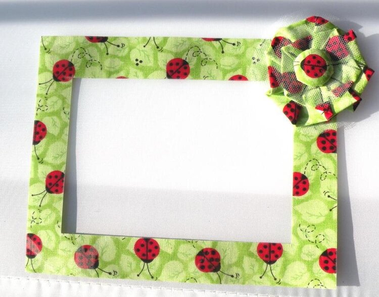 Fabric Frame by Cristal Hobbs