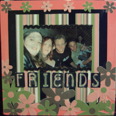 Friends - Altered Item - Canvas