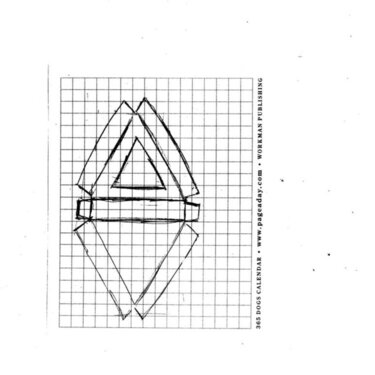 Triangle Shaker Box Sketch