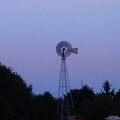 8-01-07 Windmill at dusk