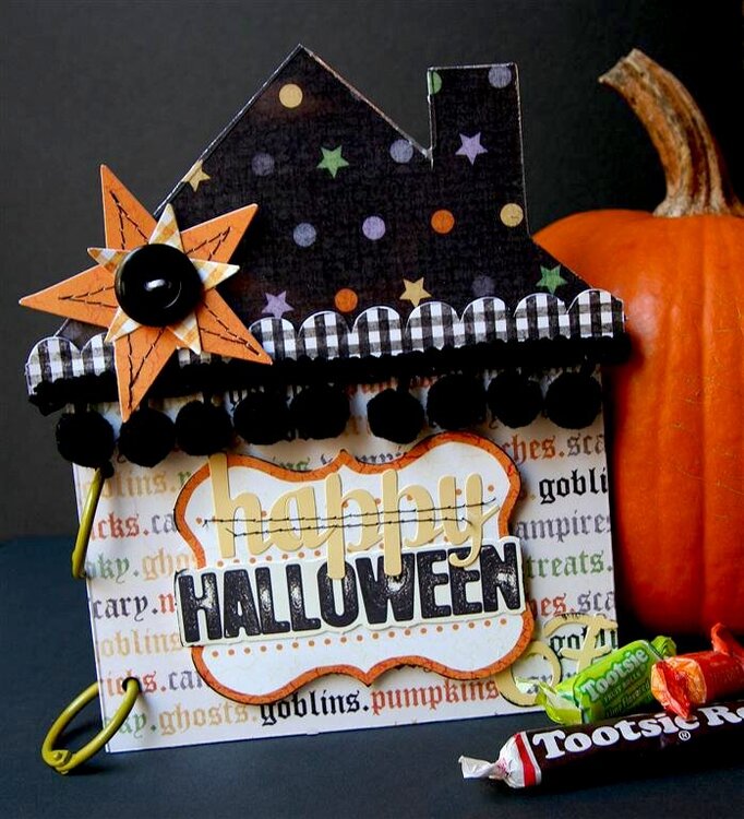 Happy Halloween mini album kit