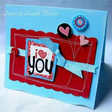 I Heart You card *Paper Crafts*