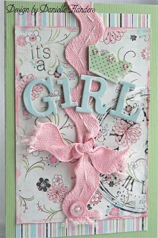 It&#039;s a Girl card *Cards Mag. July 2008*