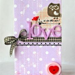 Love is in the Air card