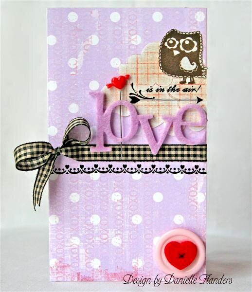 Love is in the Air card