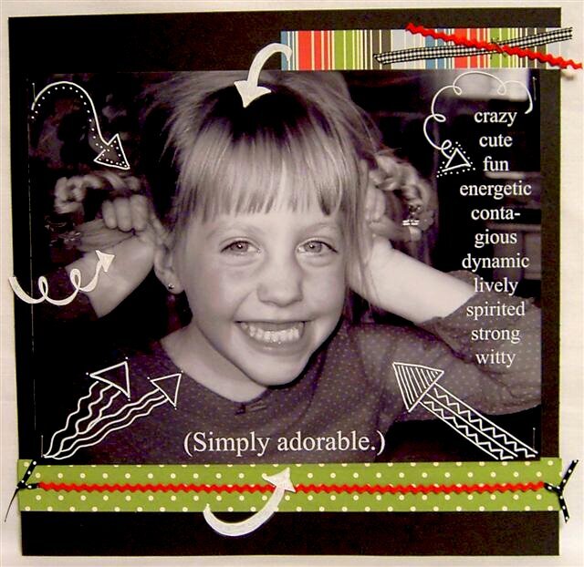 Simply Adorable *Scrapbook Dimensions*