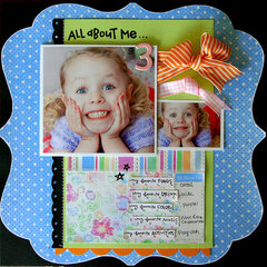 All About Me @ 3 *NEW Melissa Frances*