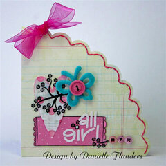 All Girl card *Pink Paislee*