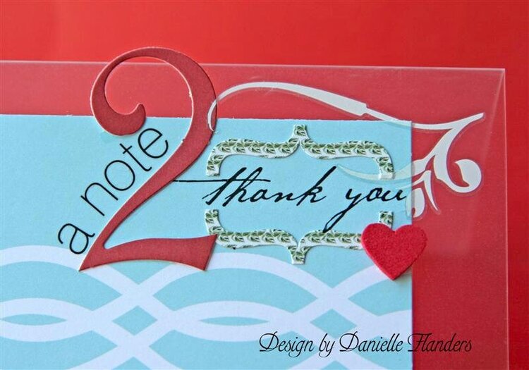 A Note to Thank You *Tinkering Ink*