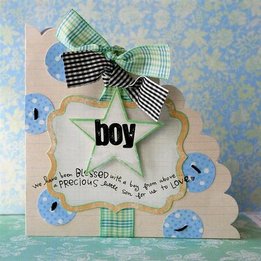 Boy card *Melissa Frances*