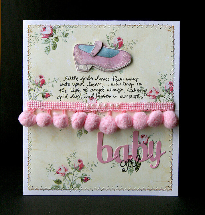Baby Girl card