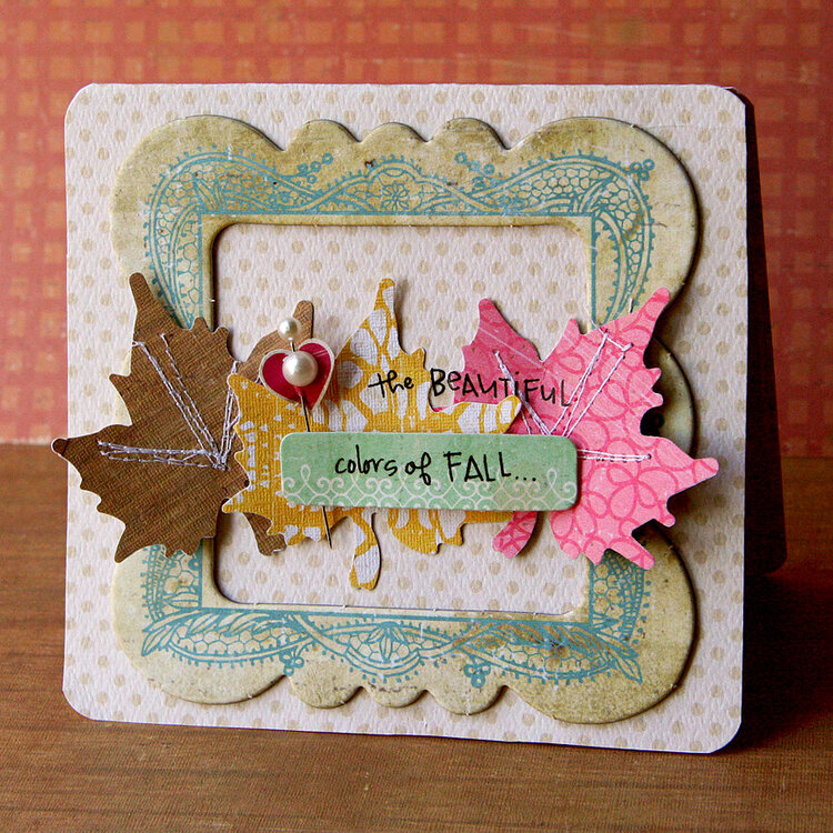 Colors of Fall card