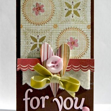 For You card