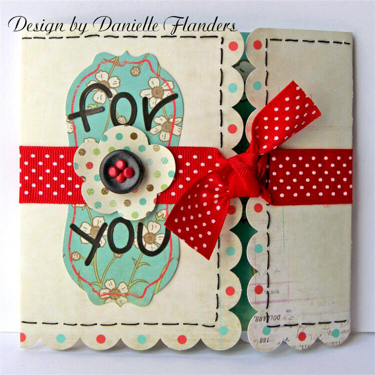For You card *Pink Paislee*