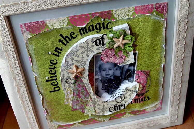 Believe in the Magic frame *Pink Paislee*