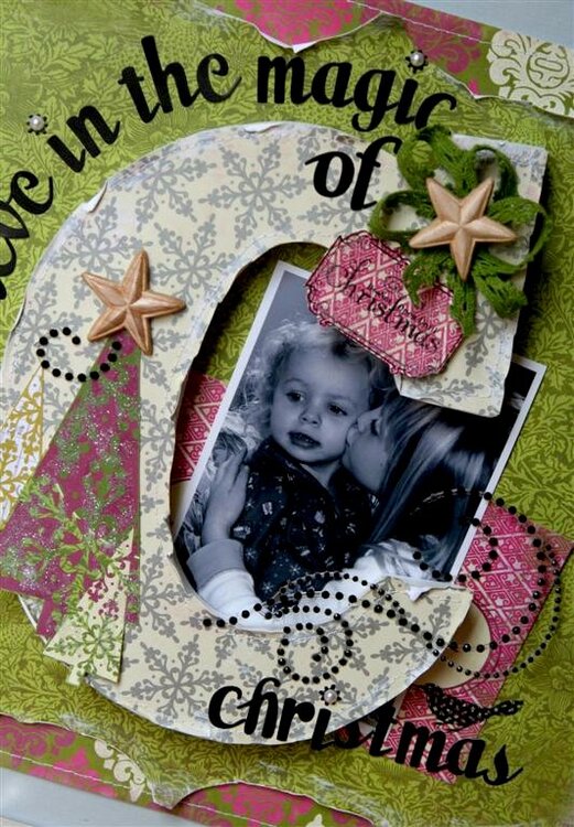 Believe in the Magic frame *Pink Paislee*