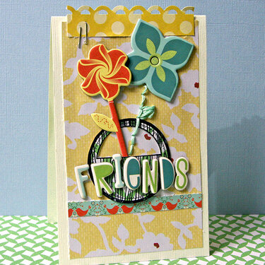 Friends card *Label Tulip*