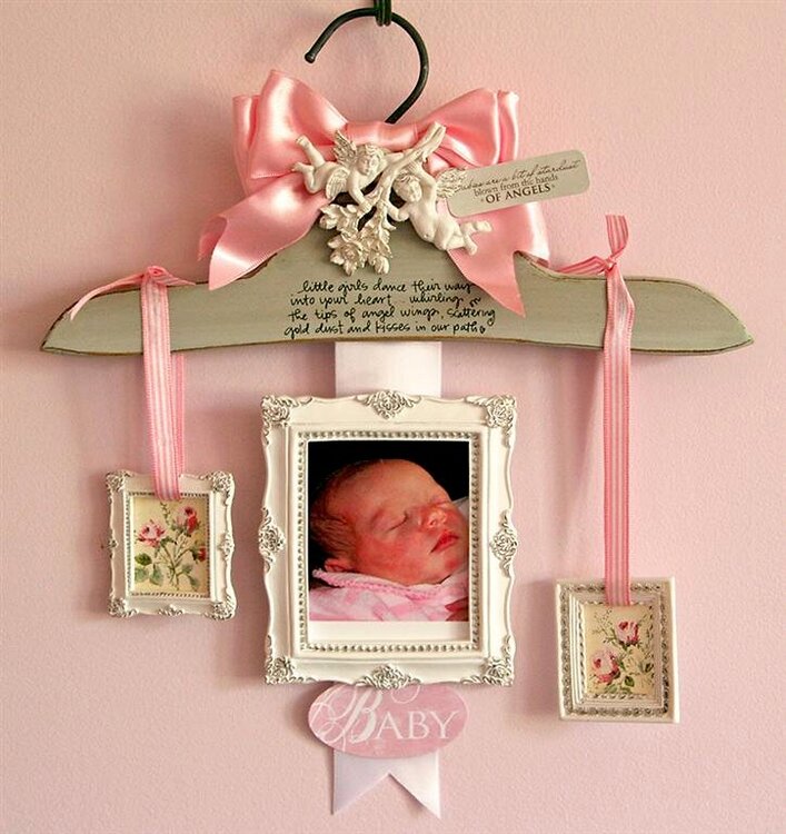 Baby Hanger *Melissa Frances*