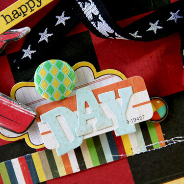 Happy Day card *Crate Paper* - up close