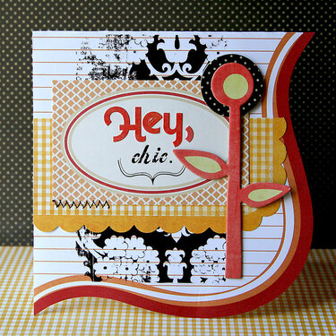 Hey Chic card