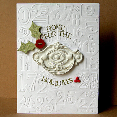 Home For the Holidays card *Melissa Frances*