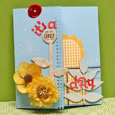 It&#039;s a Lovely Day card