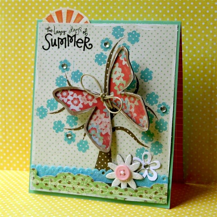 Lazy Days of Summer card *Pink Paislee*