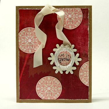 Let It Snow card