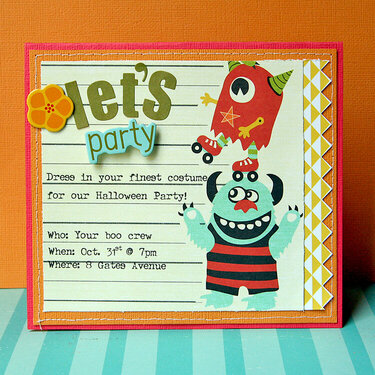 Let&#039;s Party card