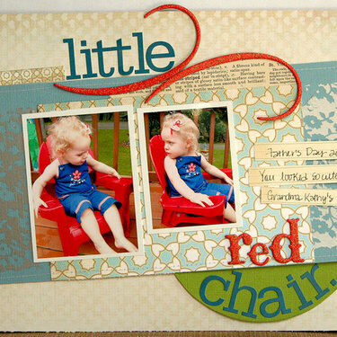 Little Red Chair *Feb. Jenni Bowlin kit*