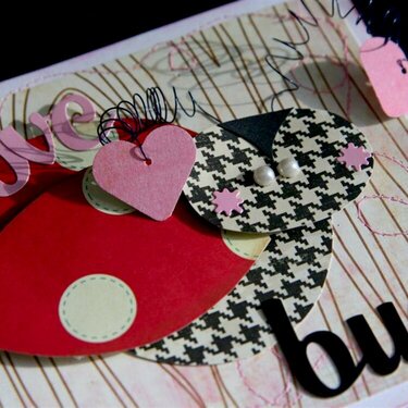 Love Bug card - side
