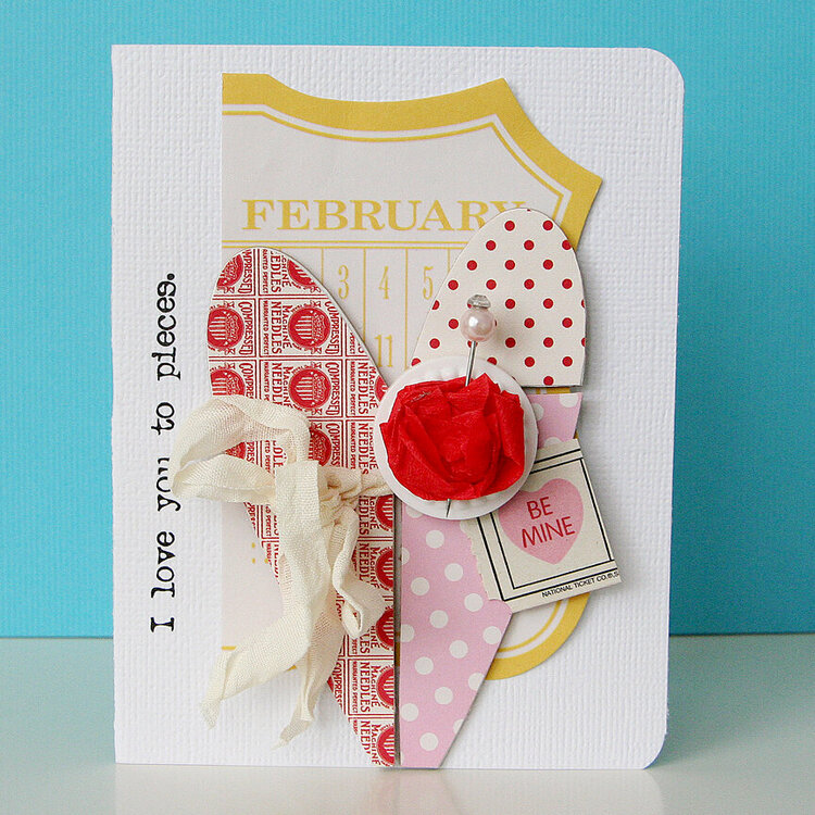 I Love You to Pieces card *NEW Jenni Bowlin*