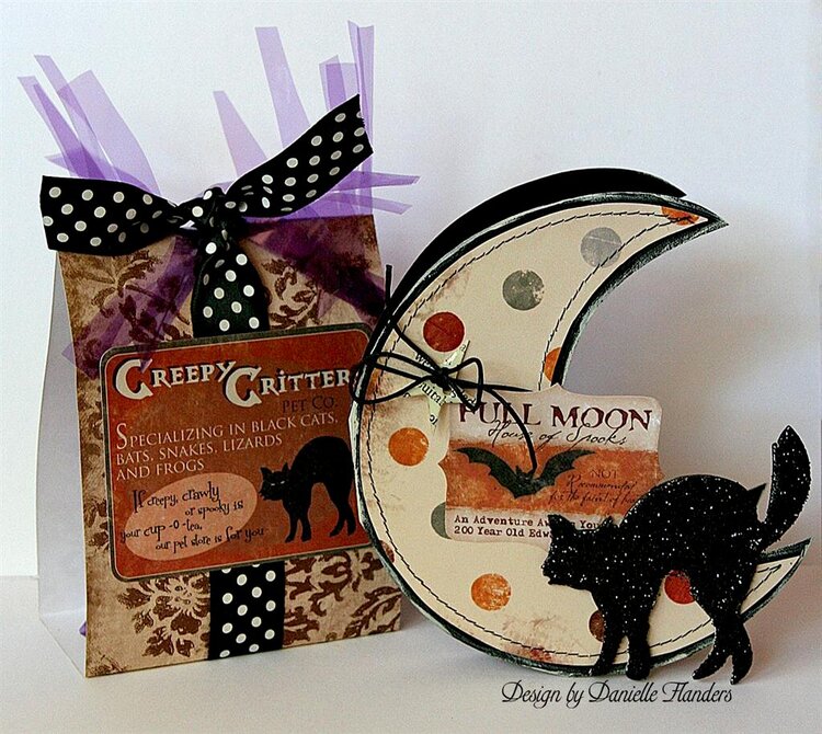 Halloween card and treat bag *Melissa Frances*