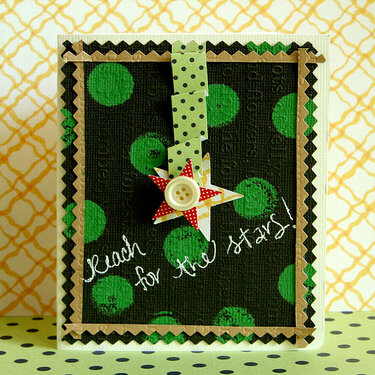 Reach for the Stars! card