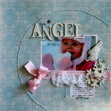 Snow Angel *NEW Melissa Frances*