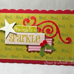 Sparkle card*Paper Crafts, Holiday Cards and More 2008*