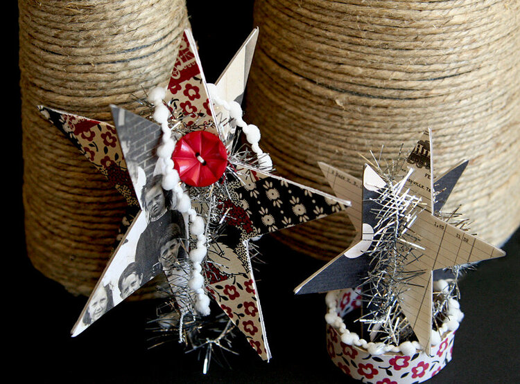 Holiday Star Ornaments *Jenni Bowlin*