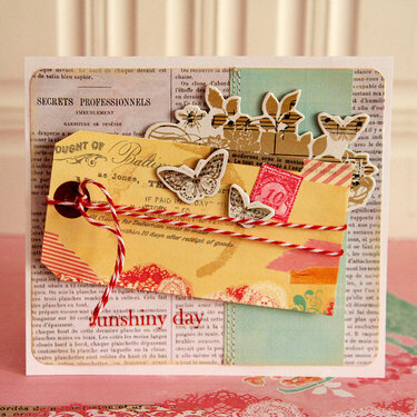 Sunshiny Day card