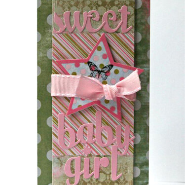 Sweet Baby Girl card