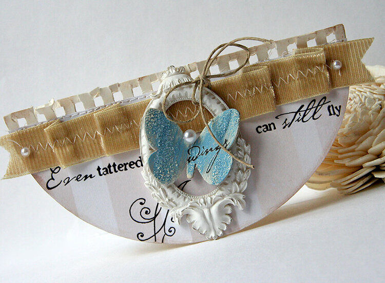 Tattered Wings card *Melissa Frances*