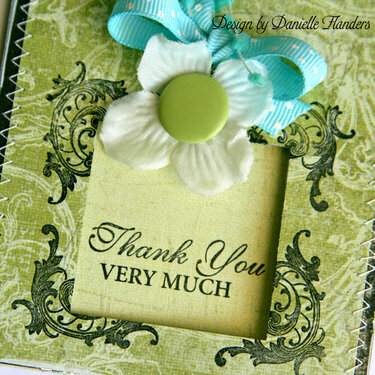 Thank You Very Much card *close up*