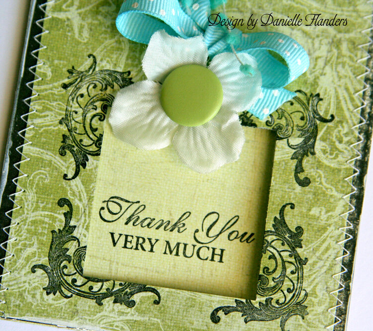 Thank You Very Much card *close up*
