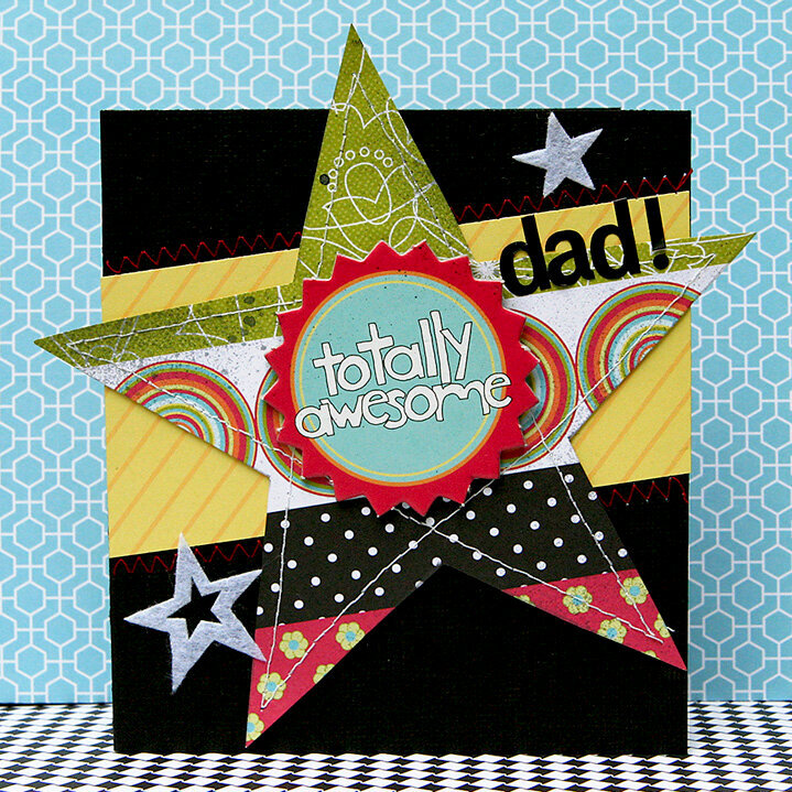 Totally Awesome Dad! card
