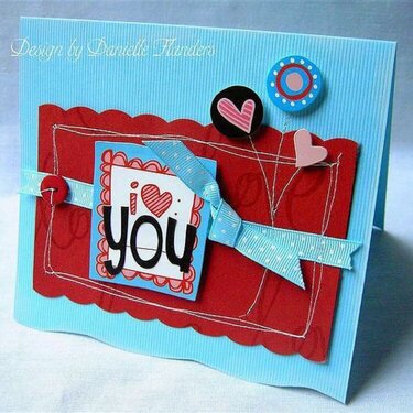 I (heart) You card *Paper Crafts*