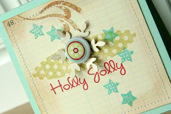 Holly Jolly card