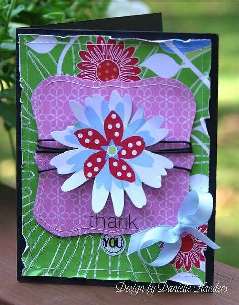 Thank you card - Cherry Arte