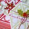 Stamped holiday cards