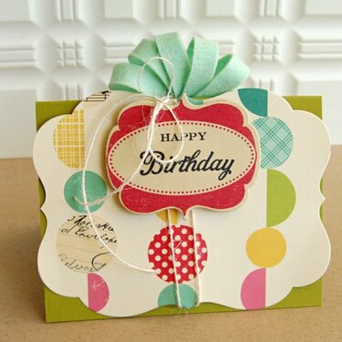 Happy Birthday card