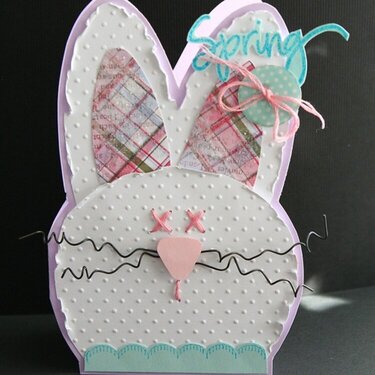 Spring Bunny *Cut Cardstock*