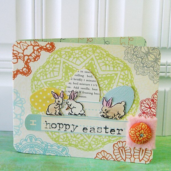 Hoppy Easter card